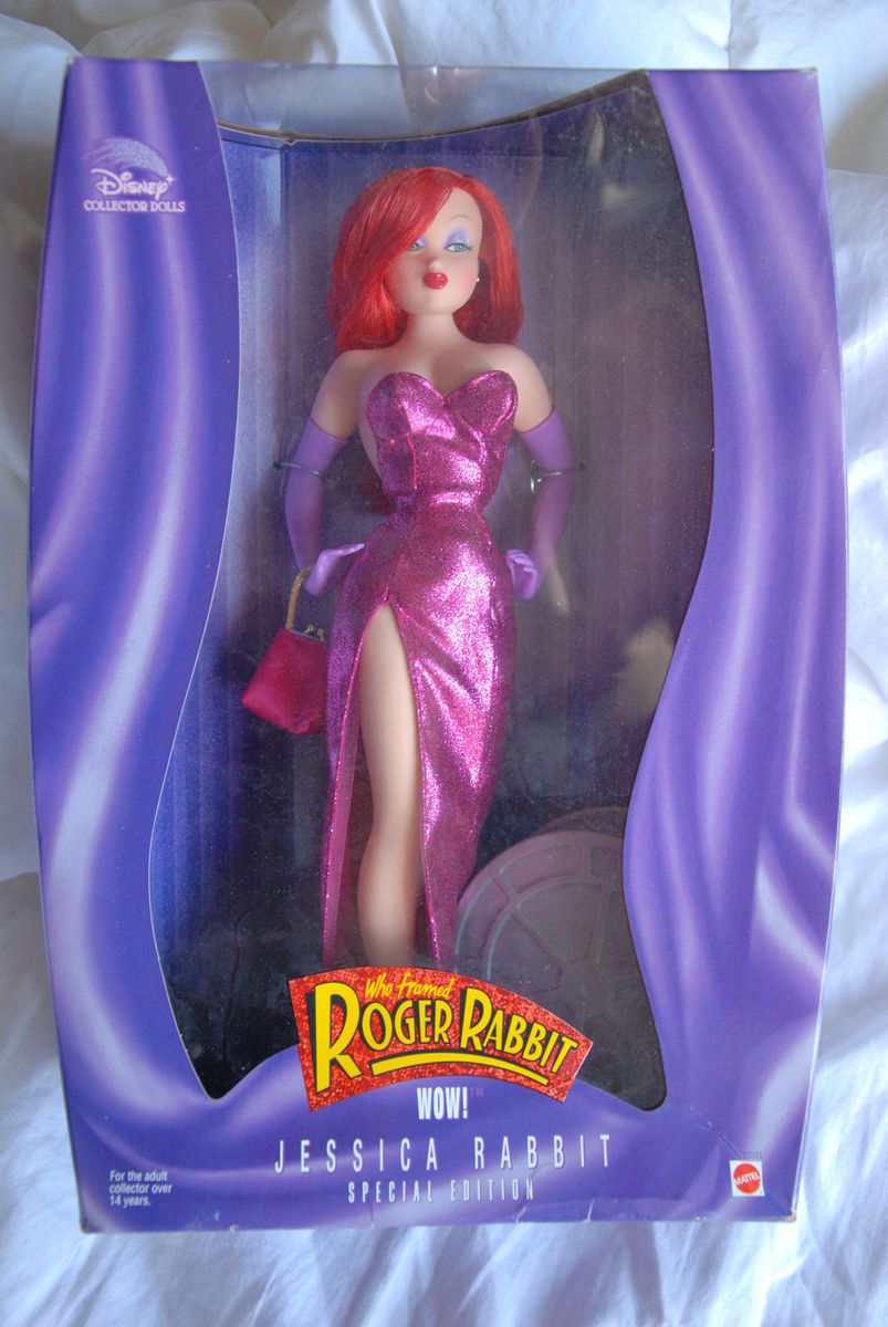 Jessica Rabbit 12” Disney Barbie Mattel Doll Roger Rabbit on PopScreen