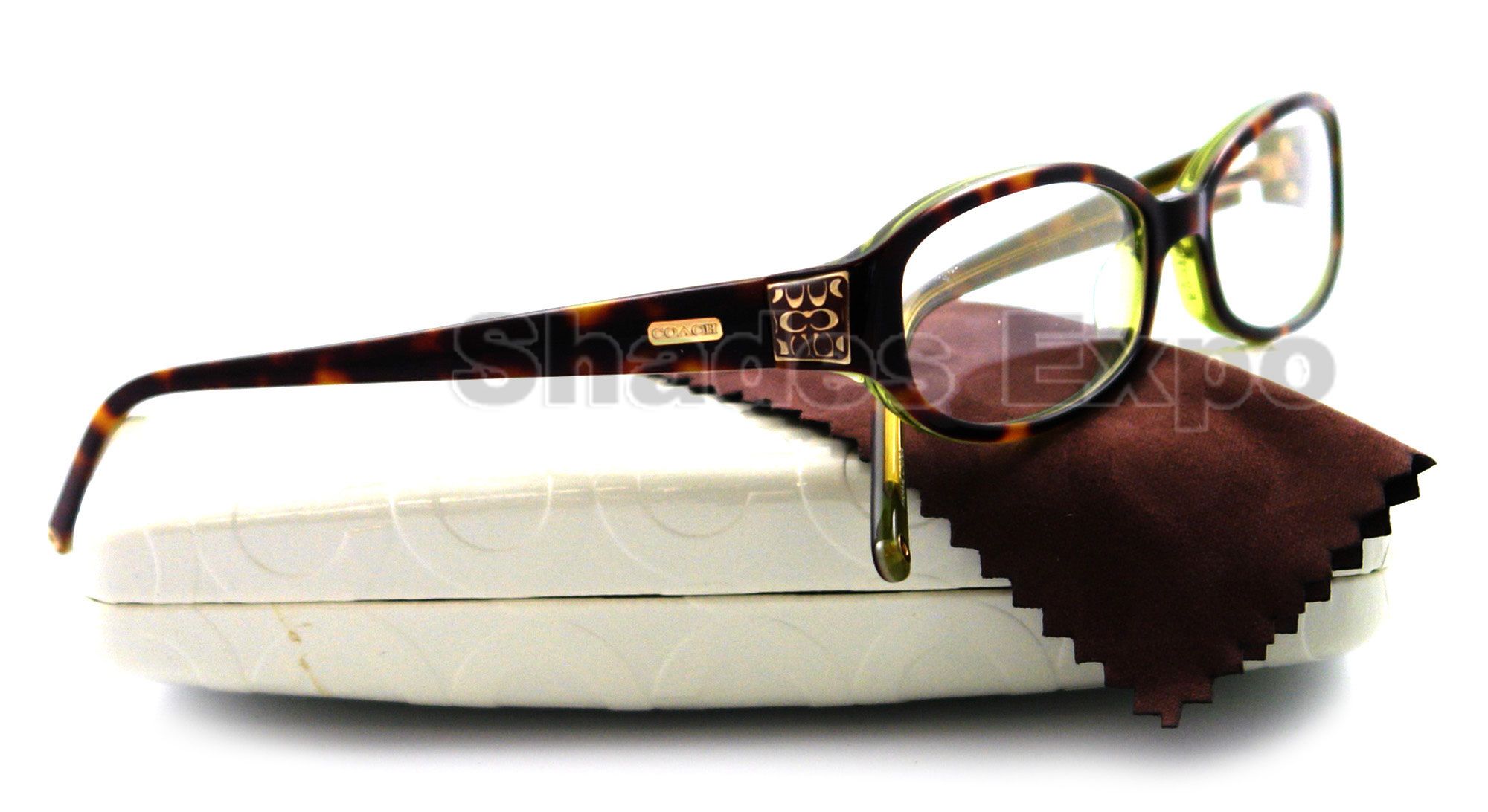 New Coach Eyeglasses CC 2015 Jill Tortoise 320 Tortoise Auth