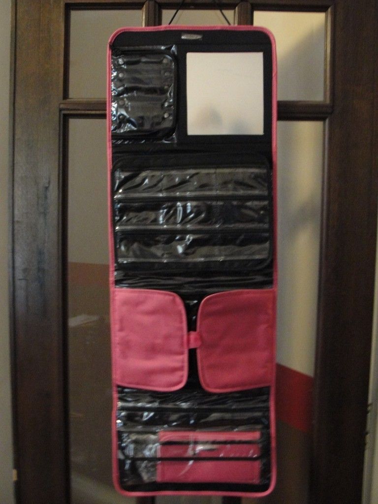   FlexZorb Anti Tarnish X Large Jewelry Organizer Pink Over the Door