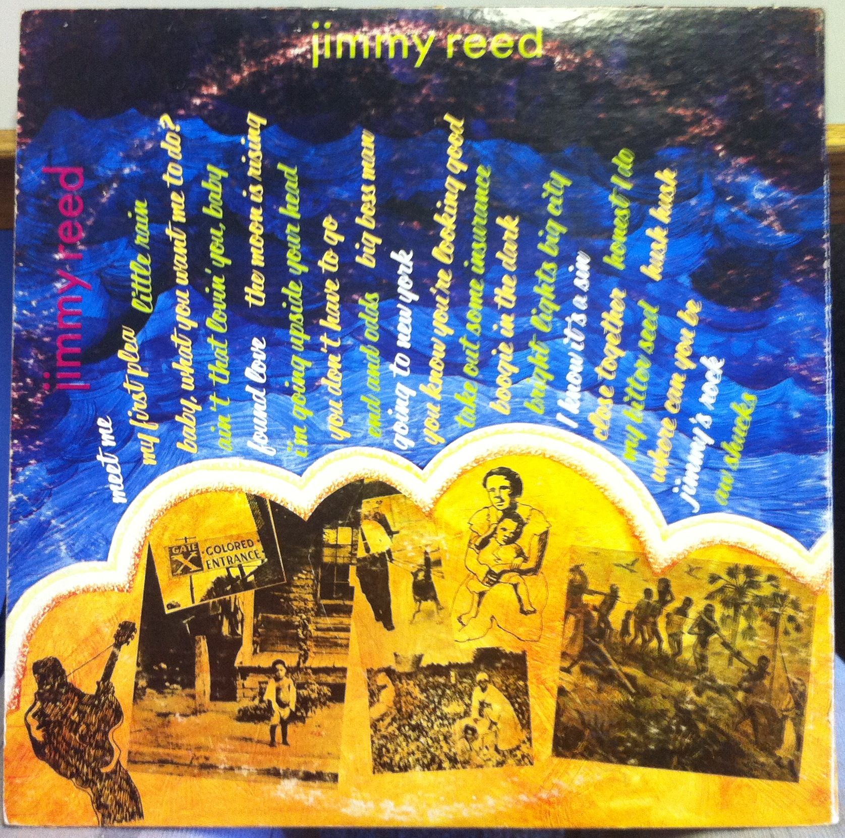 Jimmy Reed Root of The Blues 2 LP VG KST 537 1st Press 1960 Record