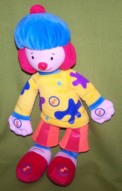 DESCRIPTION Up for auction is a musical talking plush Jo Jo the