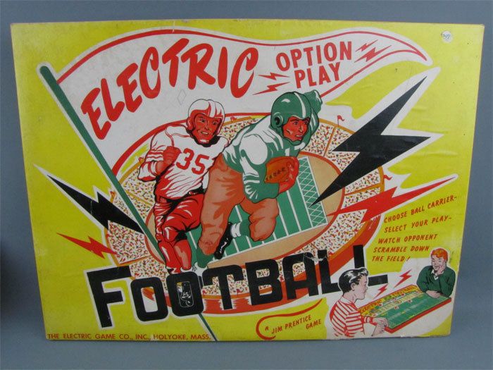 Vintage Jim Prentice Electric Option Play Football Game