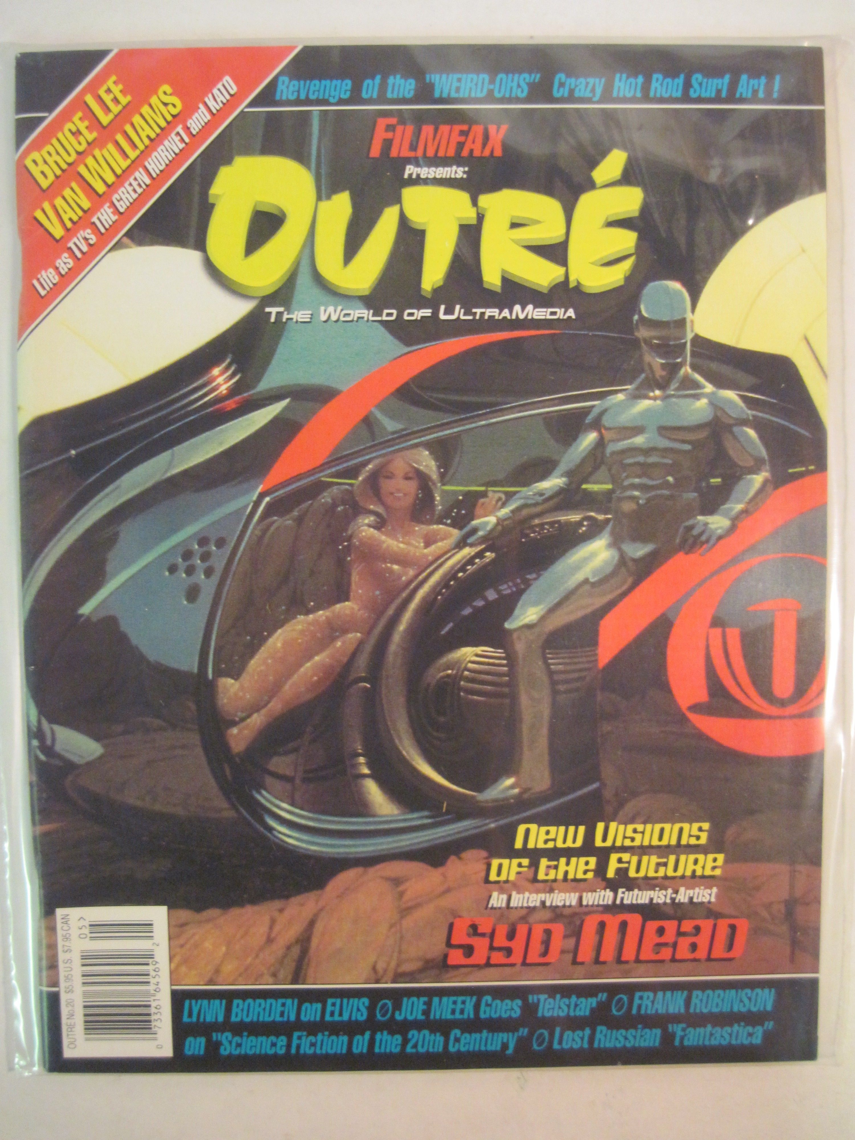  Outre 20 Syd Mead Bruce Lee Van Williams Lynn Borden Joe Meek