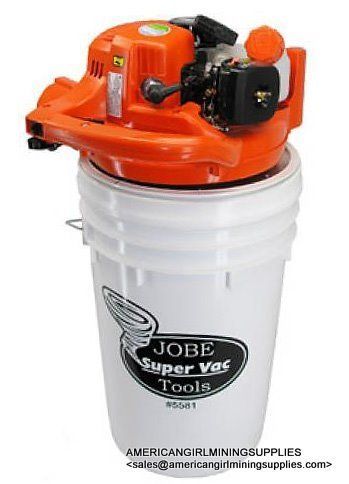 GOLD ORE SUPER VAC JOBE VACUUM DRYWASHER CREVICE PORTABLE GOLD