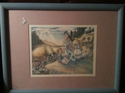 Wall Art Judy Bergsma Le Print Framed Mother and Children at Sunrise
