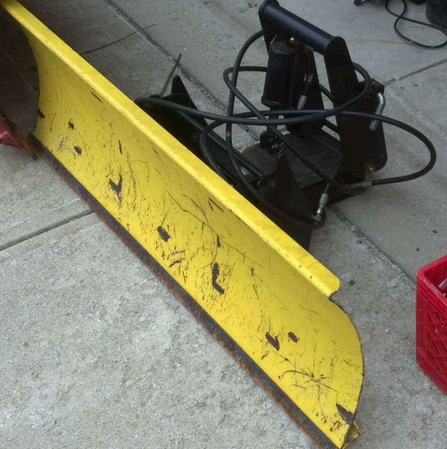 John Deere 54 Blade Snow Plow Model 1490 Model 4100 Front Hitch