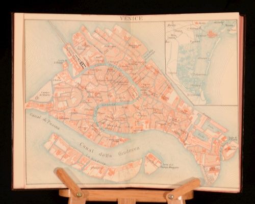 1888 Venice by Augustus J C Hare with Colour Plan Second Edition