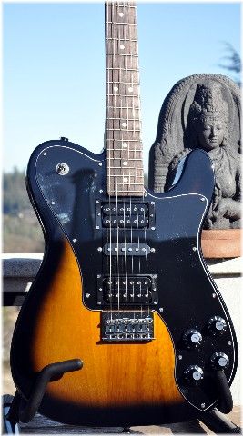 Fender Squier Joe Trohman Signature Telecaster 2 Tone Gig Bag Tele