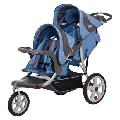 Instep Safari Tandem Jogging Stroller Inline Double Jogger New