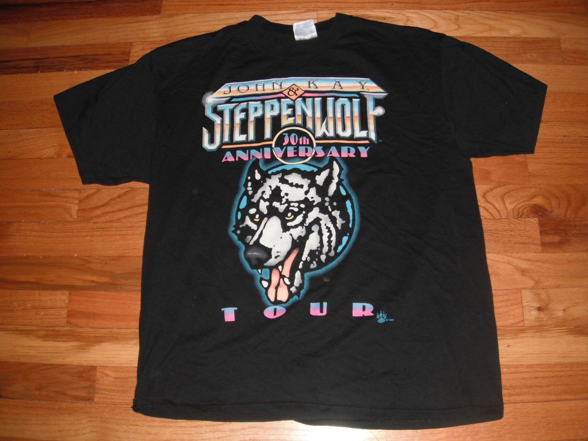John Kay Steppenwolf 30th Anniversary T Shirt Sz L