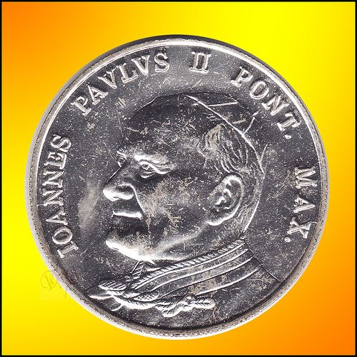 1975 Pope John Paul II Pont Max Medal Totus Tuus  