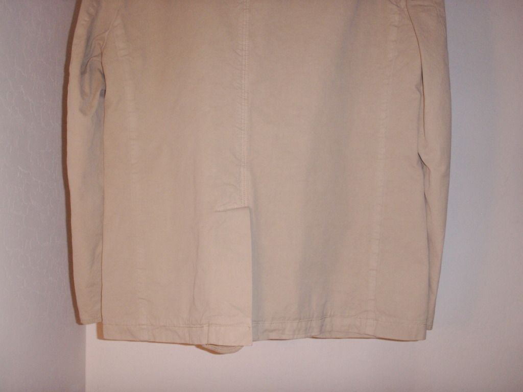 John Varvatos Star USA Sand 3 Button Safari Jacket 38  