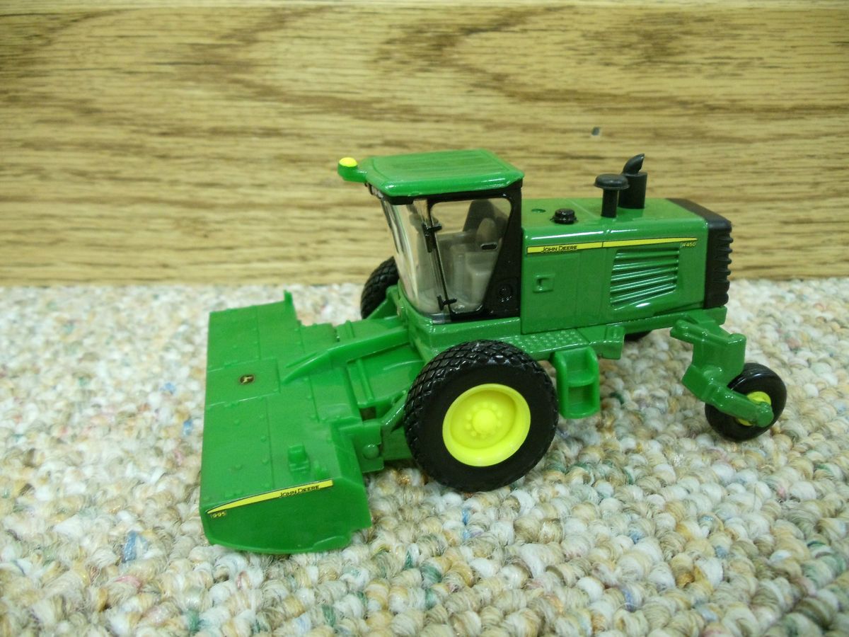 1 64 Ertl John Deere R450 Windrower w Head Farm Toy  