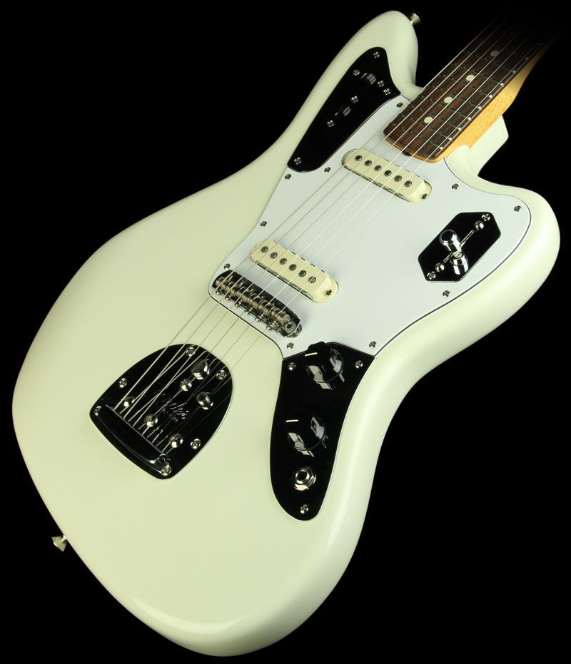 Fender Johnny Marr Signature Jaguar Electric Guitar Olympic White  