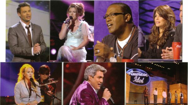 American Idol Season 6 2007 Complete Card Set w Paula Abdul Carrie Underwood  