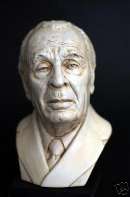 Jorge Luis Borges Statue Bust Sculpture Amazing  