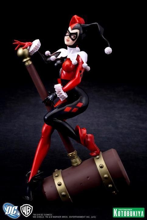 New Harley Quinn DC Comics Figure Kotobukiya Bishoujo Statue 1 7 Joker Batman  