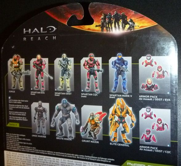 New McFarlane Halo Reach Series 4 No Helmet Jorge  