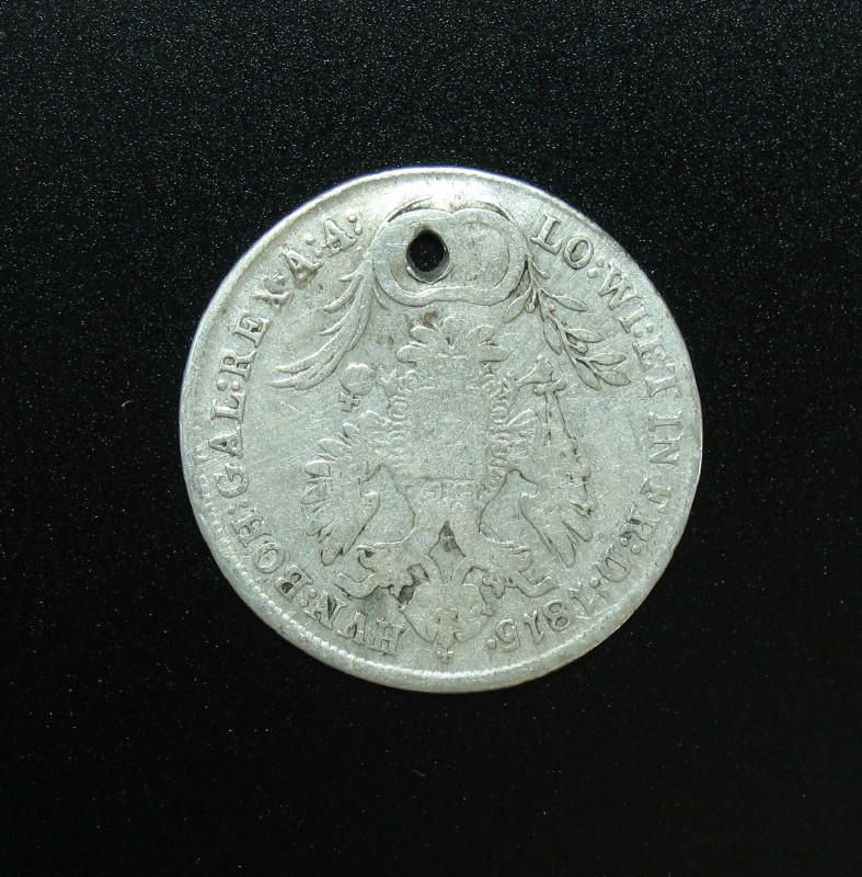 Austrian 20 Kreuzer 1783 Joseph II Silver Coin  