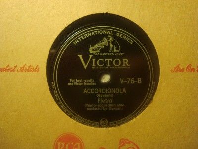 Pietro Deiro Victor V 76 Accordionette Accordionola NOS Daddy of The Accordion  