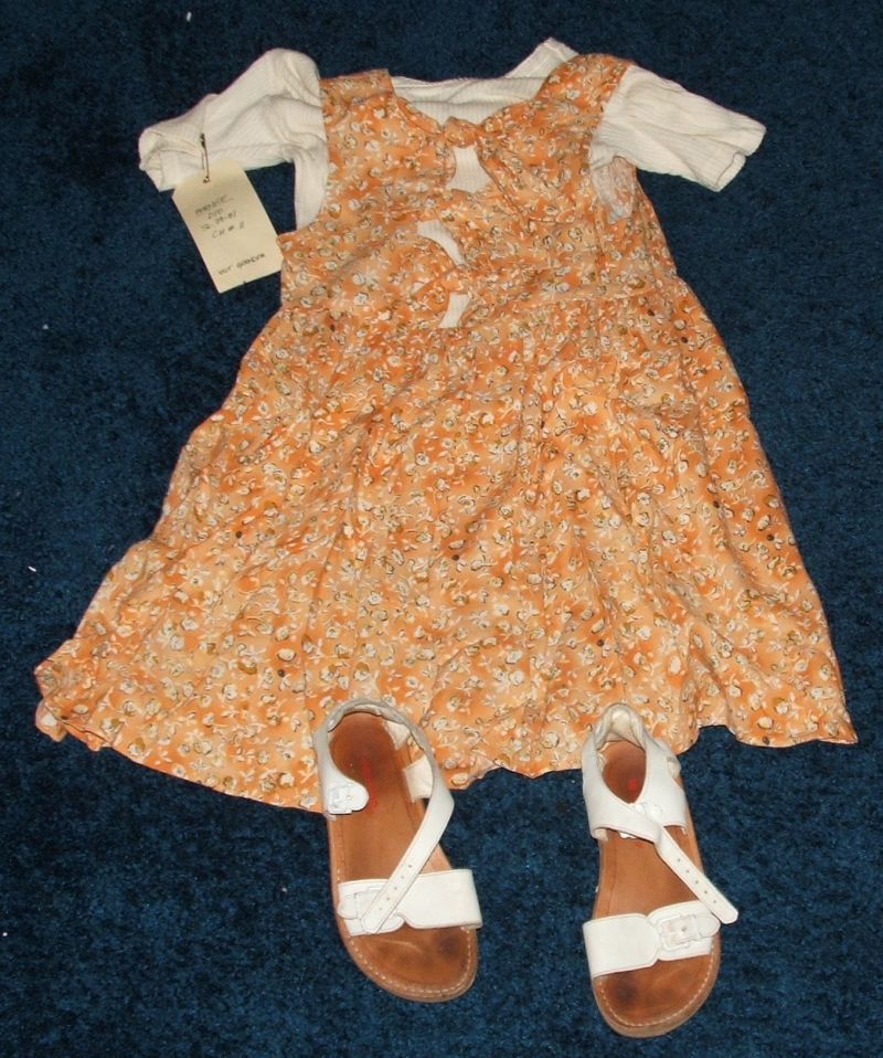 Mae Whitman RARE Hope Floats Worn Dress Shoes Child  