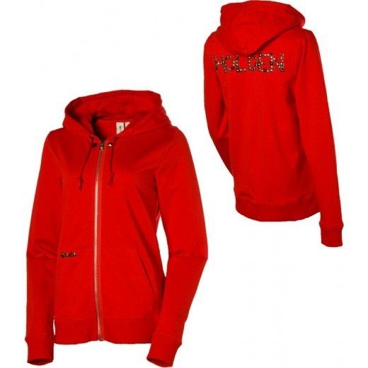 Snowboard Ski Hoodie Sweatshirt L Red Burton 686 Red Juliana