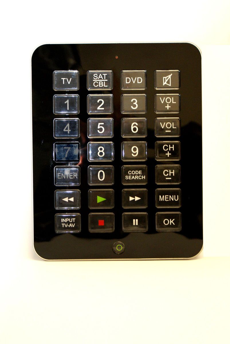 Jumbo Universal Remote Control for 3 Devices Extralarge Buttons TV DVD