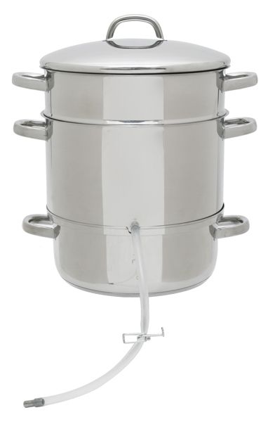 Victorio Stainless Steel Steam Juicer Vegetable Food Steamer 11 5