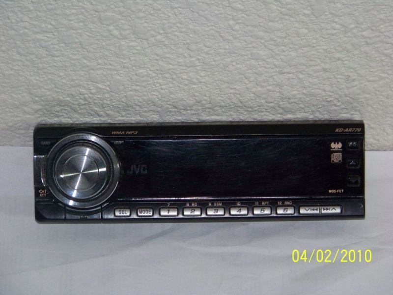 JVC KD AR270  CD Faceplate