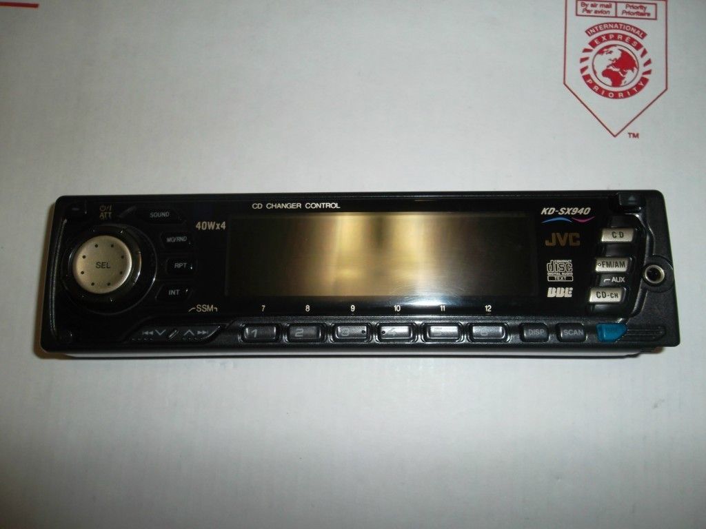 JVC KD SX940 Faceplate