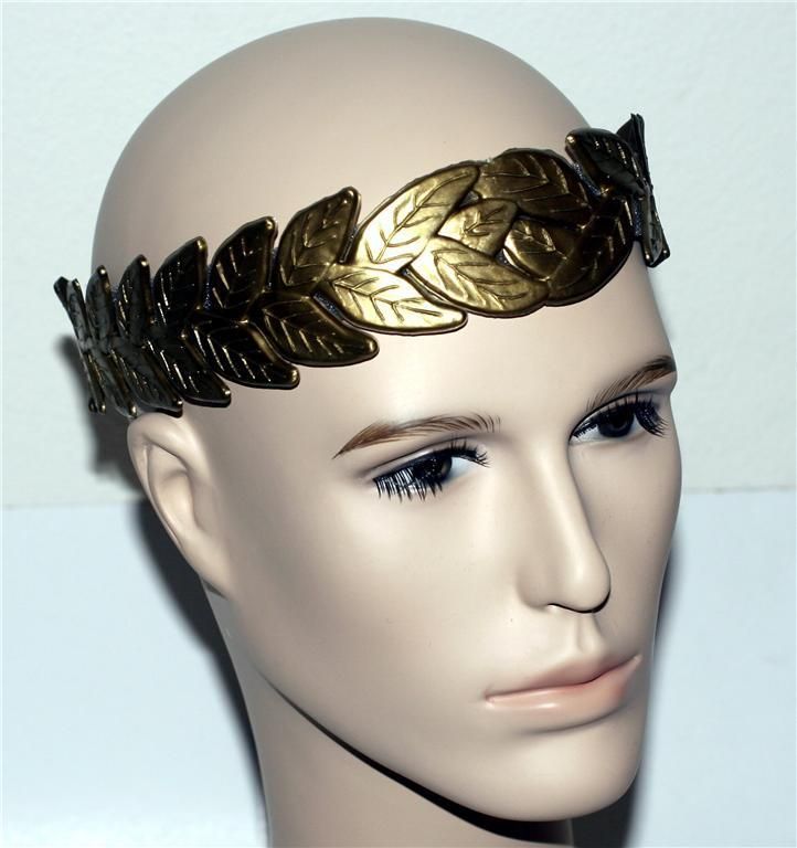 Roman Emperor Julius Caesar Laurel Leaf Hat Costume New