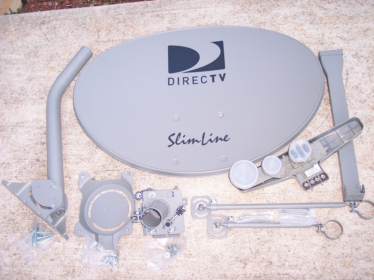 DTV Dish Slimline Kaku SL5 DirecTV New High Def 5LNB