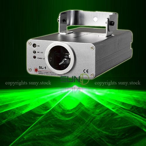 Green Laser Show System Stage Lighting DJ Party Disco Scanner