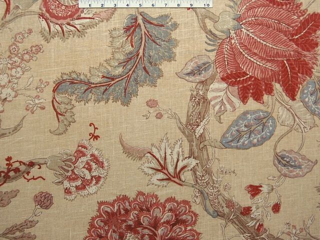 Kaufmann Florabunda Document Upholstery Drapery Fabric