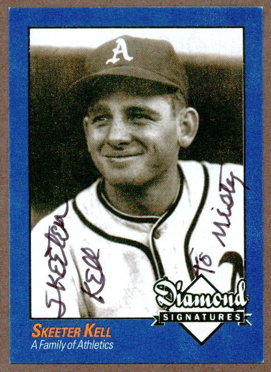 Skeeter Kell Vintage MLB Player Signed Sports Card
