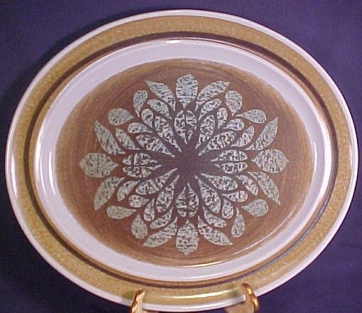 Mint Franciscan Nut Tree Pattern 13 1 2 Platter