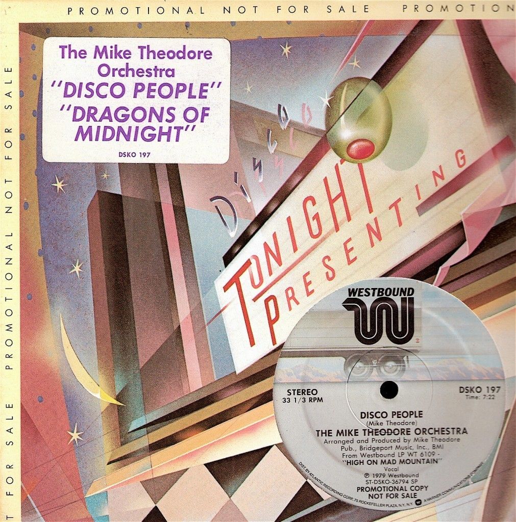 Mike Theodore Orchestra Disco People Promo 1979 Killer Disco Hear