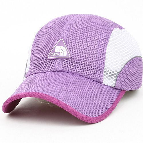 Mesh Cap Hat Running Hiking Outdoor Kilimanjaro Purple