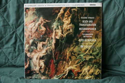 STRAUSS Death Transfiguration KLEMPERER PO COLUMBIA SAX 2437 UK 62 ED2