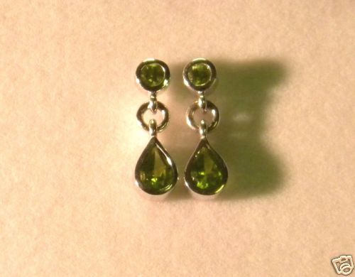 Colibri Krementz Sterling Peridot Earrings $199