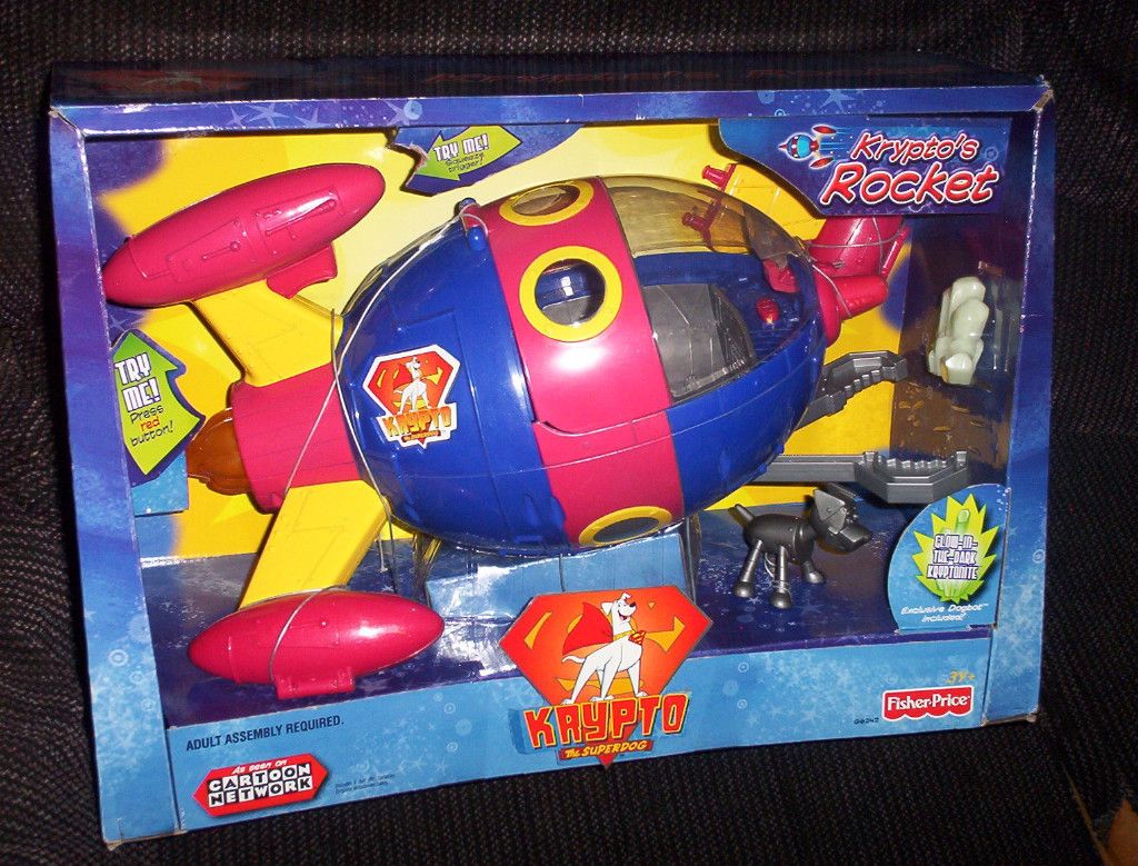 KRYPTO THE SUPERDOG KRYPTOS ROCKET SHIP DOGBOT