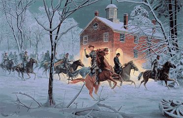 Mort Kunstler Fairfax RAID Civil War Print