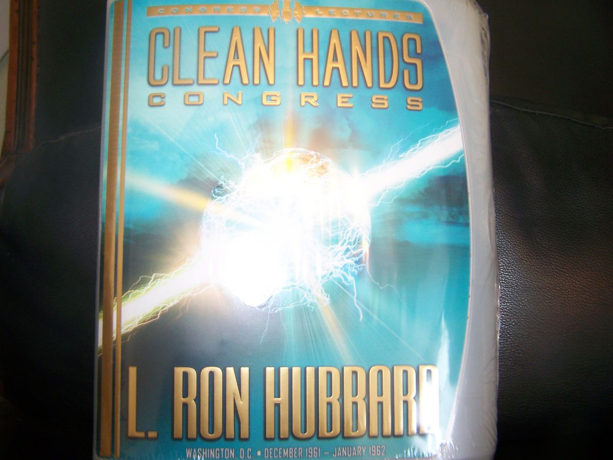 CLEAN HANDS CONGRESS L RON HUBBARD SCIENTOLOGY Washington DC Audiobook