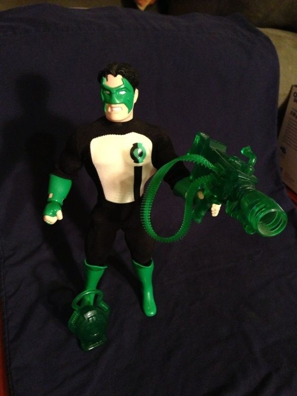 DC JLA 12 Green Lantern Kyle Rayner Action Figure Doll by Hasbro 1998