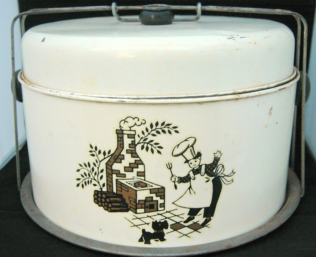 1960s Vintage Cake Pan Decorative or Use for Baking