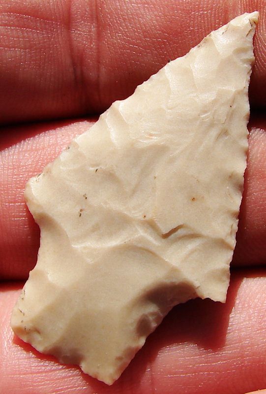 Arrowhead Texas Creme Chert Langtry with Bob Butler COA MK 256