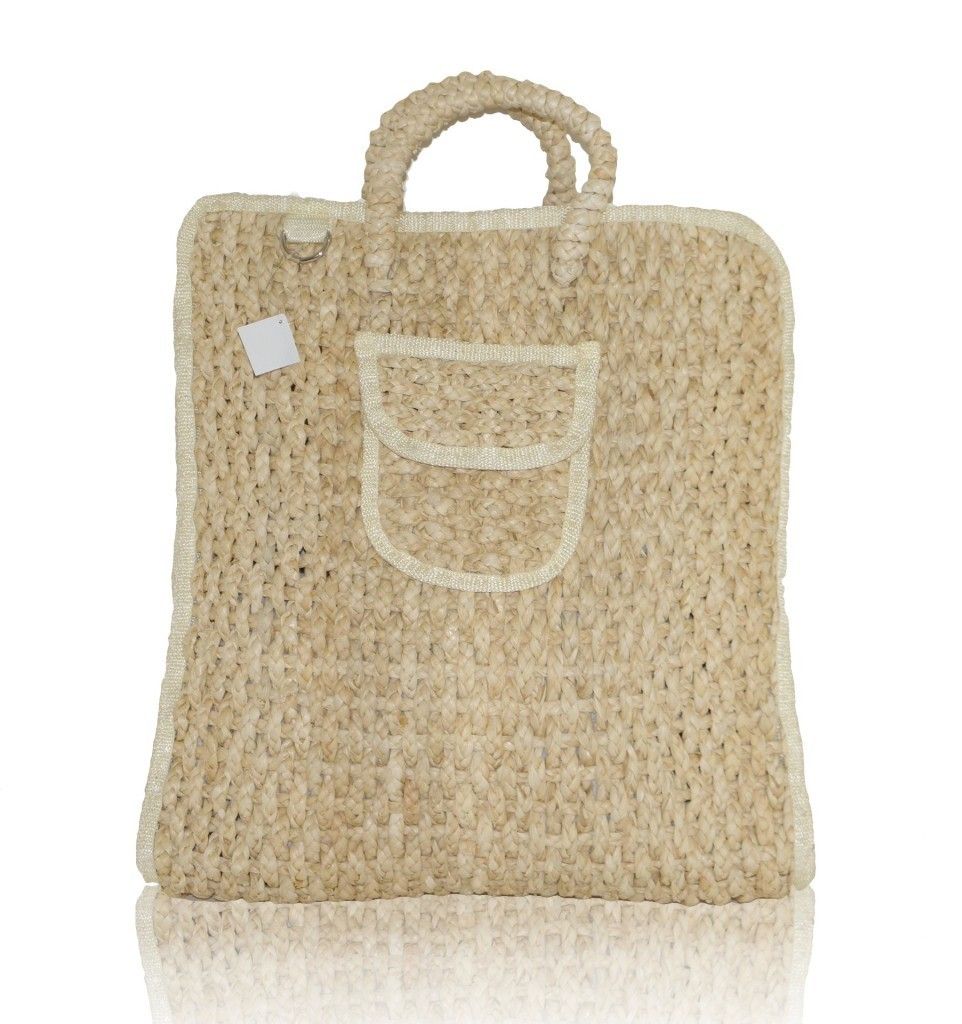 New Add A Charm Cute Tan Big Straw Market Extra Large Tote Bag Beach