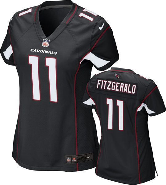 Arizona Cardinals Larry Fitzgerald Womens Nike Game Replica Jersey