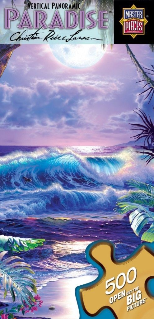 Paradise Panoramic Puzzle Maui Moon Bay Christian Riese Lassen