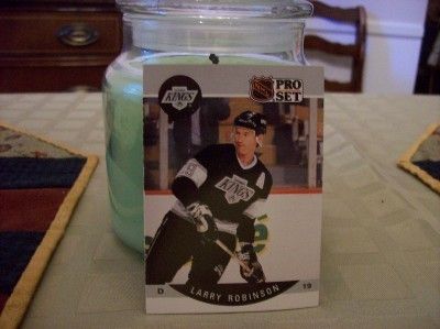 NHL Pro Set Larry Robinson 1990